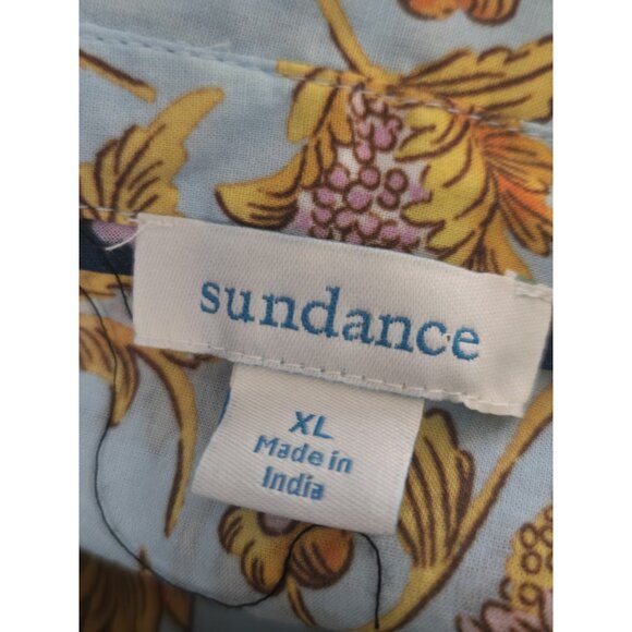 Sundance Floral Button-Up Blouse - Black and Multicolor - Picture 6 of 10